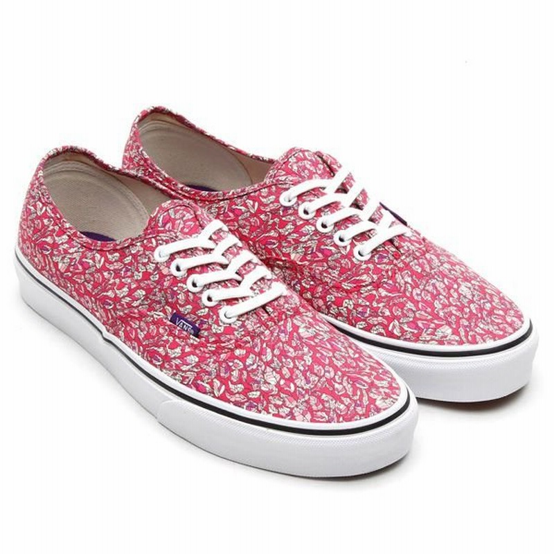 バンズ Vans リバティ Vans スニーカー オーセンティック Liberty Leaves Pink メンズ レディース 通販 Lineポイント最大0 5 Get Lineショッピング