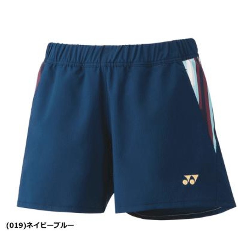 ヨネックス 波模様パンツ ネイビーブルー ヨネックス 波模様パンツ ネイビーブルー （ユニハーフパンツ