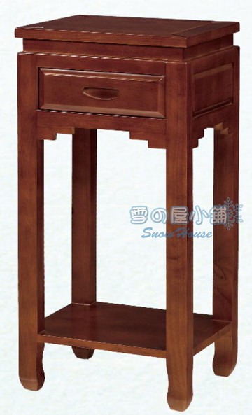 ╭☆雪之屋居家生活館☆╯一抽高大方桌BB402-6#7524B