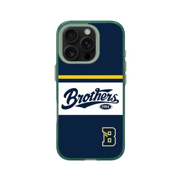 iPhone 16 Pro Clear 憂墨綠 - 職棒-中信兄弟 Brothers - BROTHERS學院風格