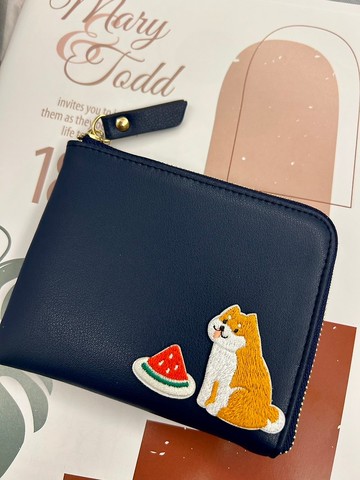 【快速出貨】L型短夾 零錢包 皮夾 卡夾 小包 大容量 生日 畢業禮