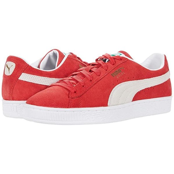 かわいい新作 レディース Puma プーマ スニーカー White Red Puma Risk High Xxi Classic Suede シューズ 靴 その他スニーカー