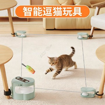寵物玩具互動逗貓電動玩具貓玩具遙控發聲鳥叫寵物追逐器