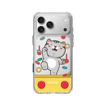 iPhone 17 Pro Max Clear Case（相機按鈕） 透明 - VITA VITA．塔仔是隻貓 - 水中套圈