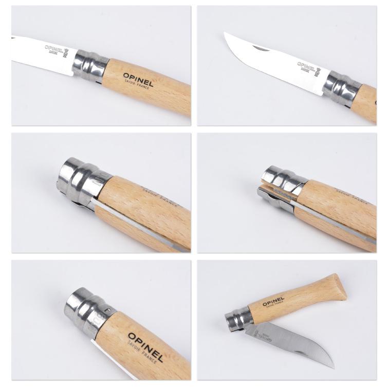 オピネル OPINEL NO.9ステンレススチールナイフ Stainless Steel Knife  NO.9 001083 アウトドア キャンプ 釣り 折り畳み式 携帯しやすい オピネルナイフ