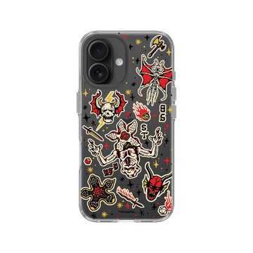 iPhone 16 Clear 透明 - Stranger Things - 地獄火