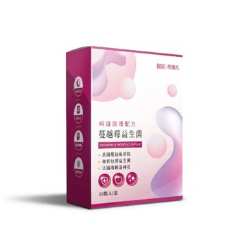 【愷爾氏】蔓越莓益生菌 30顆/盒