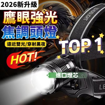 美國白激光燈芯✅LED強光頭燈 伸縮變焦 爆亮頭戴燈 工作頭燈 登山釣魚頭燈 變焦頭燈 感應頭燈 修車工作燈 探照頭燈