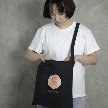 【客製化禮物】【名畫二創系列】直式帆布袋