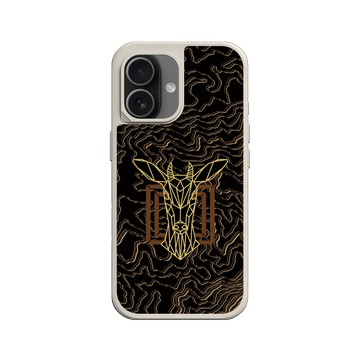 iPhone 17 SolidX 貝殼灰 - 花生騷 WasangShow - DAYA等高線