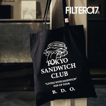 FILTER017 B.D.O.棉質托特袋 Culture Man黑/Sandwich/卡其【好勢露營】購物袋 棉袋布袋