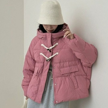 【巴黎精品】現貨+預購 頂級真羽絨外套90%鴨絨羽絨衣秋冬外套保暖上衣大碼休閒女裝-保暖女外套5色a1lu60