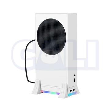 Xbox Series S XSS 主機 專用 直立 直放 直立架 底座 散熱 風扇 降溫 主機風扇 收納