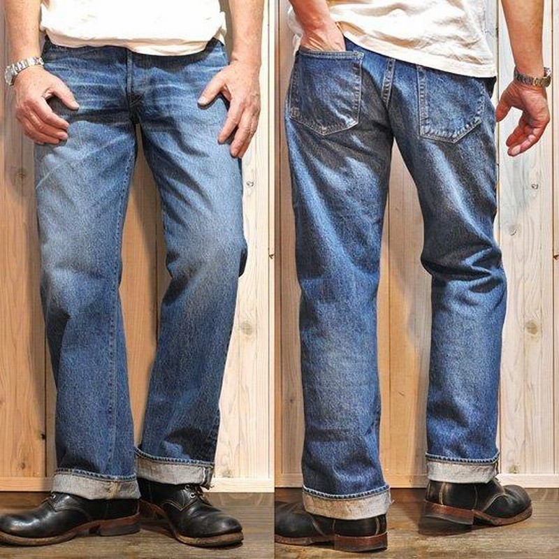 シュガーケーン SUGARCANE ジーンズ デニム 加工デニム・SC41947SH 14.25oz. DENIM 1947 AGED MODEL  (REGULAR STRAIGHT) | LINEブランドカタログ