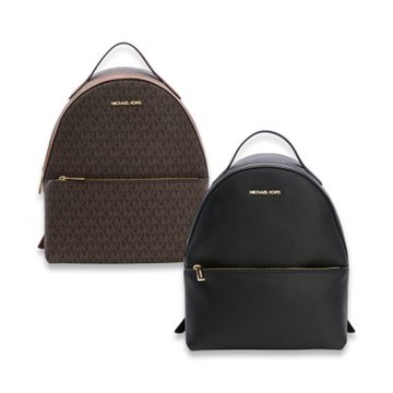 【Michael Kors】Sheila防刮紋後背包/雙肩包(中)(多色任選)