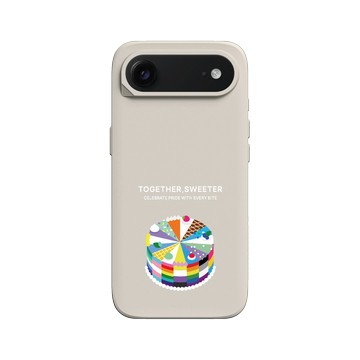 iPhone Air SolidX 貝殼灰 - PRIDE 2024: Love in All Forms - 在一起，更甜蜜，更強壯