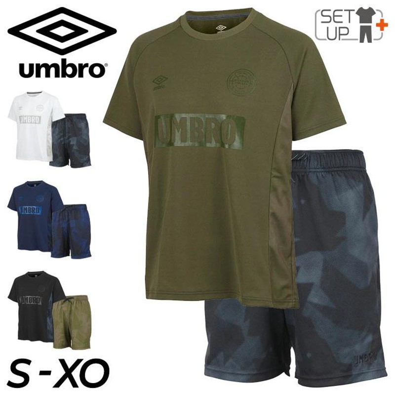 半袖Tシャツ ハーフパンツ 上下 メンズ セットアップ umbro アンブロ 