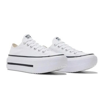 【CONVERSE】CTAS LIFT DOUBLE STACK OX 低筒 休閒鞋 厚底鞋 男鞋 女鞋 白色-A15491C