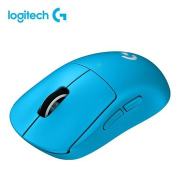 【Logitech 羅技】G PRO X 無線輕量滑鼠二代｜電光藍