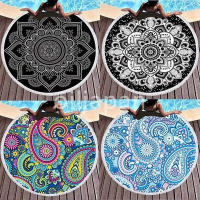 ビーチタオル 丸型 円型 大判 タオル ビーチマット バスタオル ソファ ブランケット ラグ マルチカバー 160cm 丸い おしゃれ Round T01 通販 Lineポイント最大get Lineショッピング