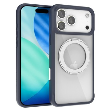 JTLEGEND Rex Mag Stand 終極防摔磁吸支架殼 按鍵版  霧藍色  iPhone 17 Pro Max