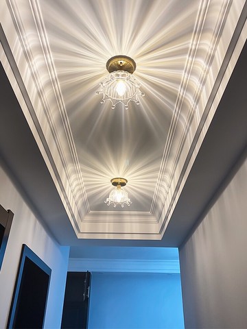 過道燈走廊燈網紅爆款入戶花朵玄關燈輕奢衣帽間陽臺燈年新款