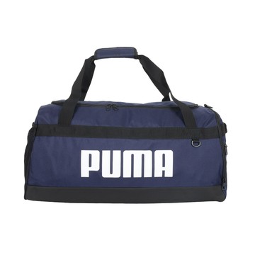 puma challenger運動中袋-側背包 裝備袋 手提包 肩背包 丈青白黑
