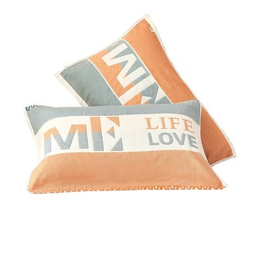 南極人純棉枕巾全棉紗布男女情侶高檔枕頭巾防滑蓋巾單人一對裝2