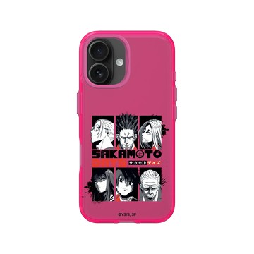 iPhone 16 Clear 粉漾桃 - Sakamoto Days - The Order