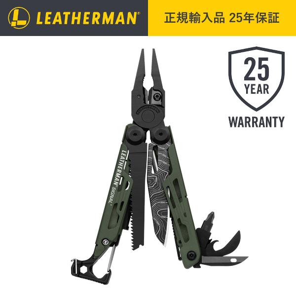 レザーマン LEATHERMAN SIGNAL シグナル TOPO プライヤー型 正規品 25年保証 マルチツール 十徳ナイフ 防災 アウトドア キャンプ