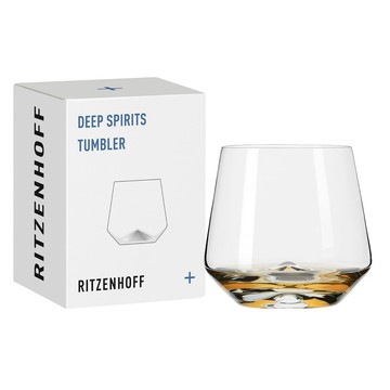 烈酒杯 【WUZ屋子】德國 RITZENHOFF+ 魅影系列威士忌杯DEEP SPIRITS -環底鑽石