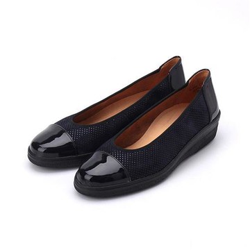 德國 GABOR 拼接船台鞋 藍 06.402.86 女鞋