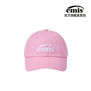 【快速出貨】EMIS NEW LOGO PIGMENT BALL CAP經典水洗棒球帽（NBPC）-粉色
