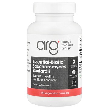 Allergy Research Group, Essential-Biotic® 布拉酵母菌，120 粒素食膠囊（每粒膠囊 150 毫克）