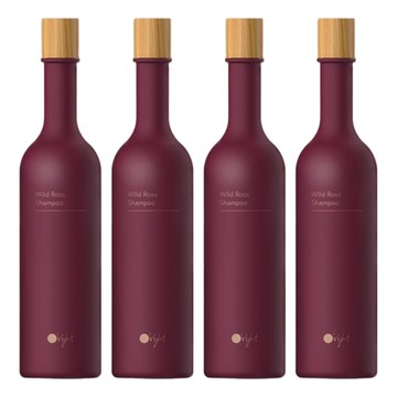 O'right 歐萊德 曠野玫瑰洗髮精 含玫瑰菁萃 輕盈保濕配方  400ml  4瓶