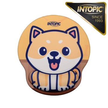 廣鼎INTOPIC萌柴矽膠護腕滑鼠墊/PD-GL-032