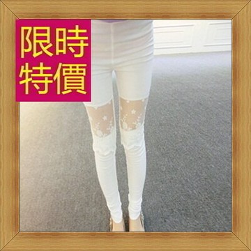 現貨+預購 休閒長褲蕾絲褲-韓版修身顯瘦氣質女褲子55v18【獨家進口】【米蘭精品】