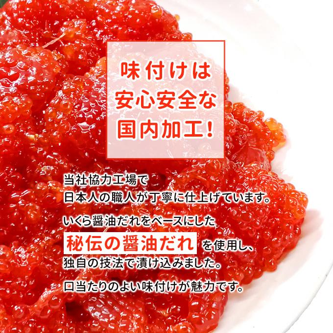 紅鮭筋子醤油漬け 500g 送料無料 お取り寄せグルメ