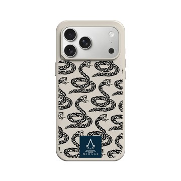 iPhone 17 Pro Max SolidX 貝殼灰 - Assassin's Creed - Assassin's Creed Mirage® - Snake Calligraphy