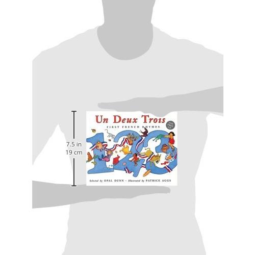 Un Deux Trois (Dual Language French English) (Book  CD)