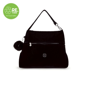 (網路獨家款)瑪瑙黑簡約手提肩背包-NEVILLE