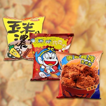 大同國際~玉米濃湯風味餅／小叮叮巧克力風味(玉米酥)／全家餐麥香雞塊風味餅(20g) 款式可選 小包