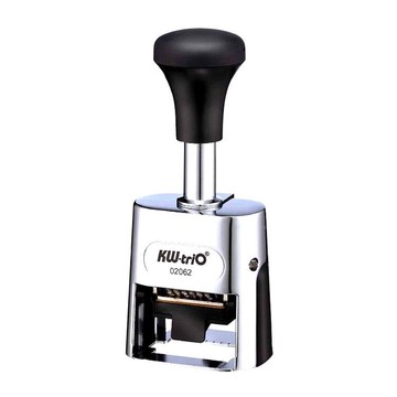 KW-trio 02062 六位號碼機/名牌自動編號機