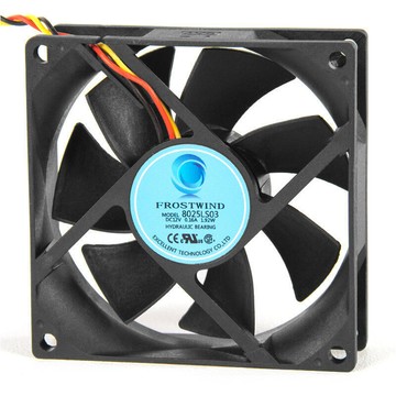 機箱風扇散熱器8025超靜音8cm電源風扇臺式主機電腦散熱3線3針12v