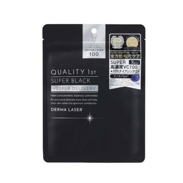 Quality First Derma Laser 超級黑面膜 7 片裝