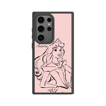 Galaxy S24 Ultra SolidSuit 黑 - 迪士尼-公主系列 Disney Princess - 奧蘿拉