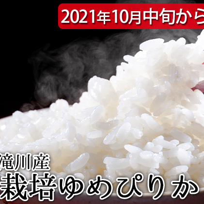 北海道滝川産　特別栽培ゆめぴりか 15kg　※10月中旬・新米からお届け