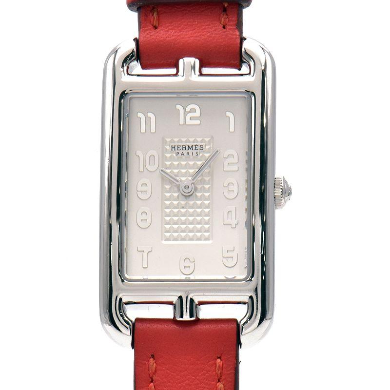 3年保証] エルメス レディース ナンタケット NA2.210 電池交換済 革ベルト 白文字盤 クオーツ 腕時計 中古 送料無料 |  LINEショッピング