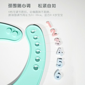 寶寶吃飯圍兜防水圍嘴兒童硅膠超軟食飯兜嬰兒口水兜小孩防臟無味