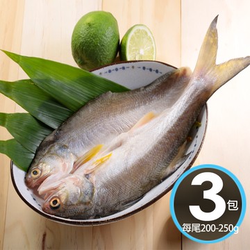 【華得水產】日式午仔魚一夜干3尾(200-250g/尾)